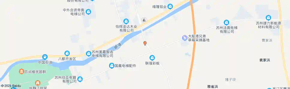 苏州盛家坝_公交站地图_苏州公交_妙搜公交查询2025
