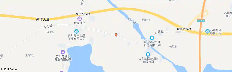 苏州亿达公司_公交站地图_苏州公交_妙搜公交查询2025