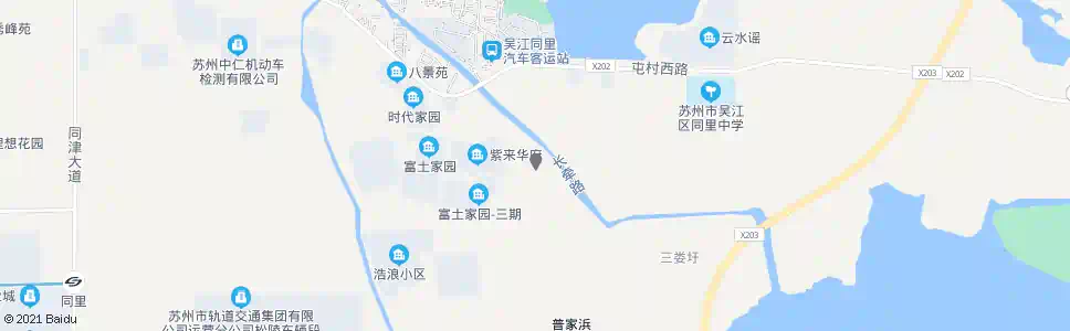 苏州同里酱厂_公交站地图_苏州公交_妙搜公交查询2025