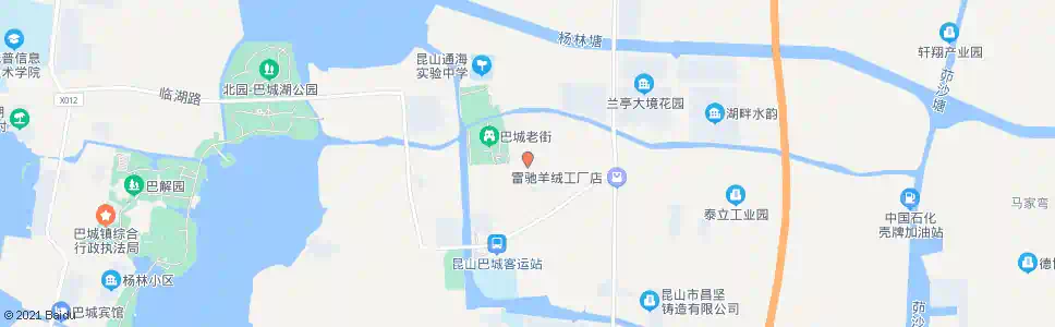 苏州巴城政府_公交站地图_苏州公交_妙搜公交查询2025