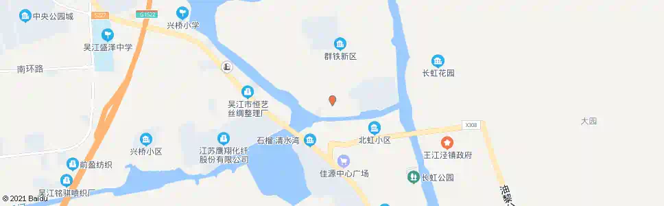 苏州群铁村委会_公交站地图_苏州公交_妙搜公交查询2025