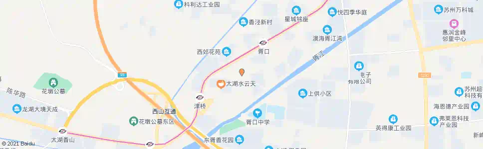 苏州胥口集贸市场_公交站地图_苏州公交_妙搜公交查询2025