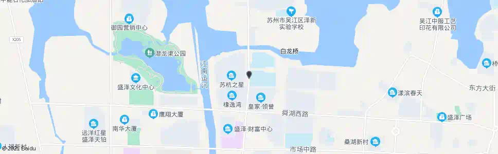 苏州舜湖小学_公交站地图_苏州公交_妙搜公交查询2025