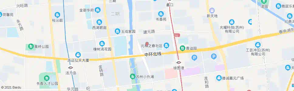 苏州嘉和丽园_公交站地图_苏州公交_妙搜公交查询2025