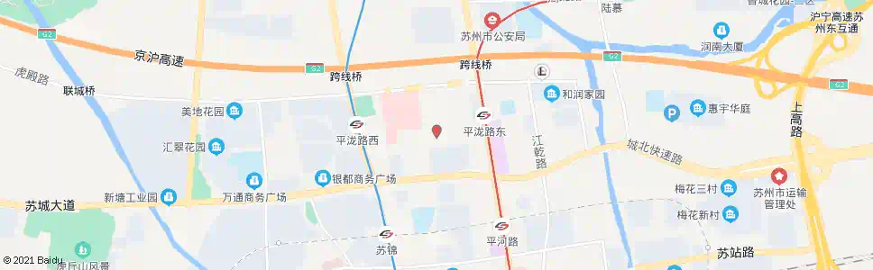 苏州行政服务中心_公交站地图_苏州公交_妙搜公交查询2025