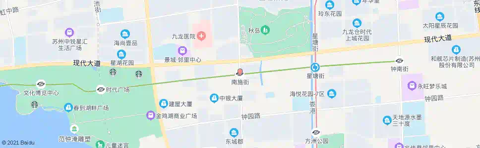 苏州南施街站_公交站地图_苏州公交_妙搜公交查询2025