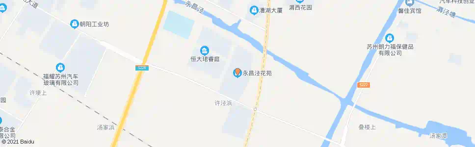 苏州永昌泾花苑南_公交站地图_苏州公交_妙搜公交查询2025