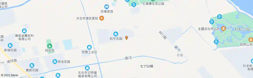 苏州和平花园_公交站地图_苏州公交_妙搜公交查询2025
