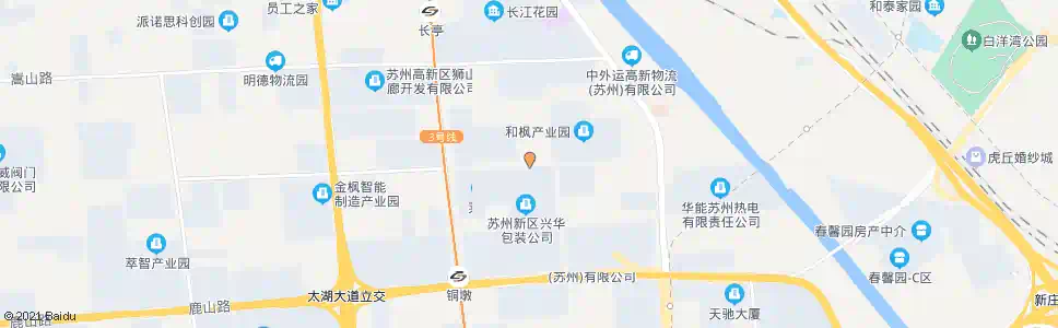 苏州泰山路广东路西_公交站地图_苏州公交_妙搜公交查询2025