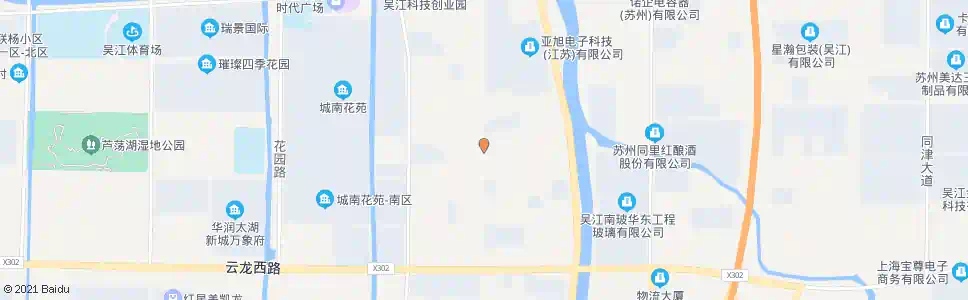 苏州同心电子_公交站地图_苏州公交_妙搜公交查询2025