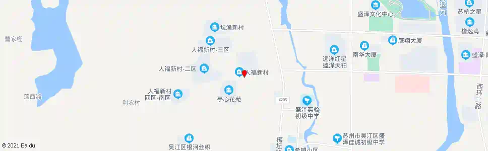 苏州人福一区_公交站地图_苏州公交_妙搜公交查询2025