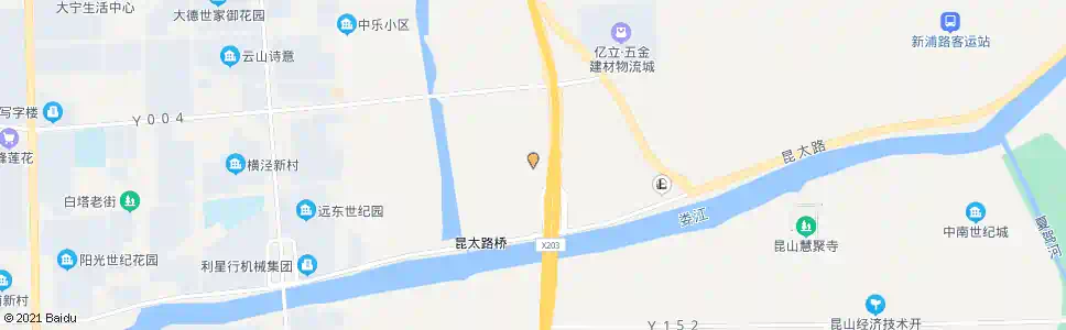 苏州黄浦家园_公交站地图_苏州公交_妙搜公交查询2025