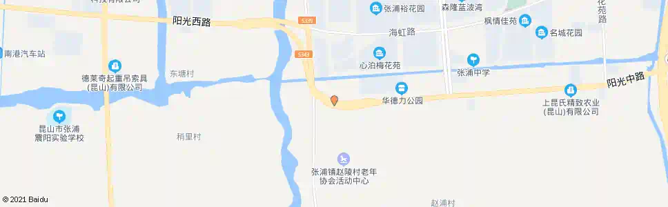 苏州赵陵村_公交站地图_苏州公交_妙搜公交查询2025