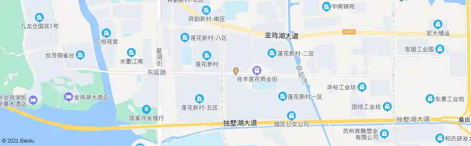 苏州莲花新村三区_公交站地图_苏州公交_妙搜公交查询2025