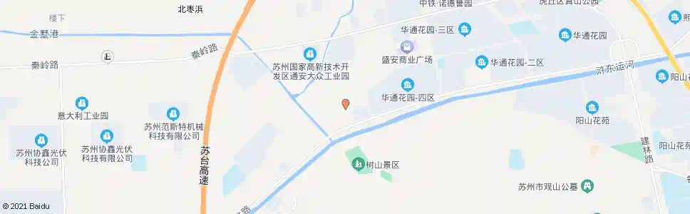 苏州通安新街口_公交站地图_苏州公交_妙搜公交查询2025
