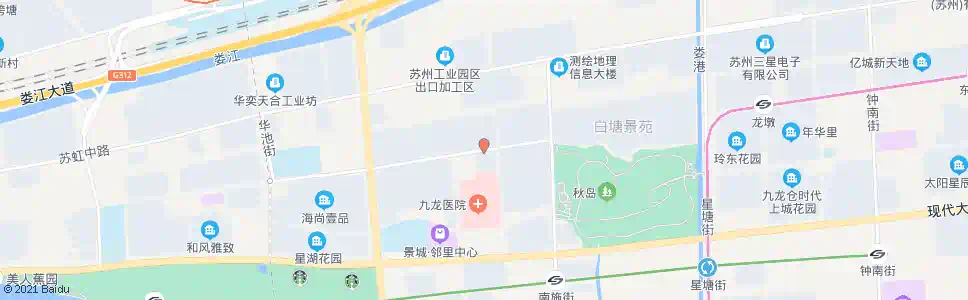 苏州九龙医院北_公交站地图_苏州公交_妙搜公交查询2025