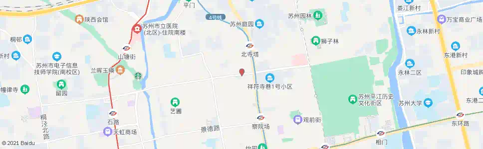 苏州接驾桥西_公交站地图_苏州公交_妙搜公交查询2025