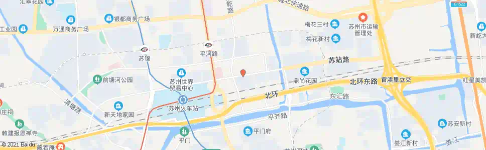苏州光华桥西_公交站地图_苏州公交_妙搜公交查询2025
