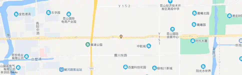 苏州前进路金沙江路_公交站地图_苏州公交_妙搜公交查询2025