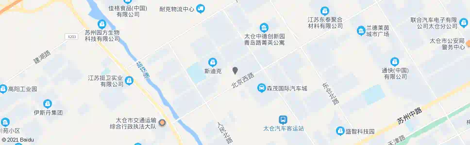 苏州毛太路北京路_公交站地图_苏州公交_妙搜公交查询2025
