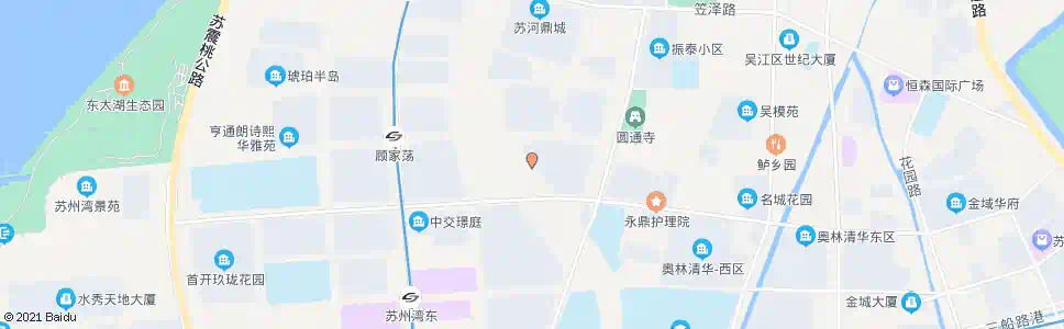 苏州滨河名墅_公交站地图_苏州公交_妙搜公交查询2025