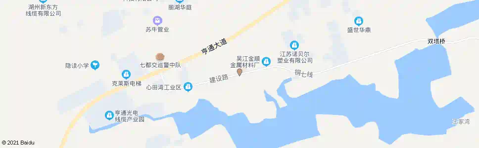 苏州七都医院_公交站地图_苏州公交_妙搜公交查询2025