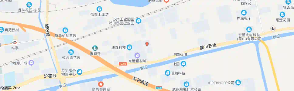 苏州蒲田路通和路东_公交站地图_苏州公交_妙搜公交查询2025
