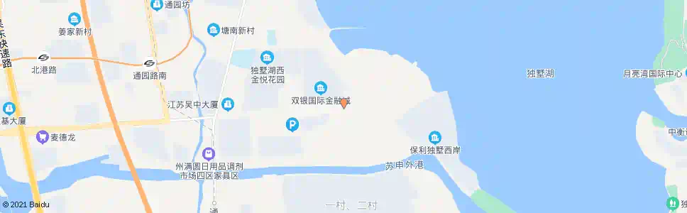 苏州独墅村_公交站地图_苏州公交_妙搜公交查询2025