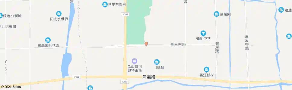 苏州景王路东城大道_公交站地图_苏州公交_妙搜公交查询2025