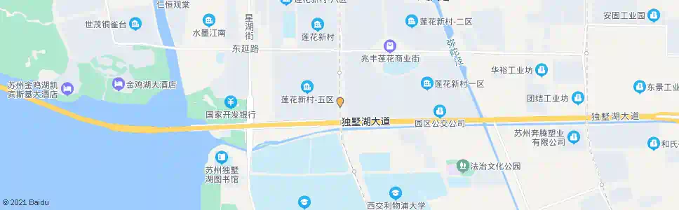 苏州莲花新村五区_公交站地图_苏州公交_妙搜公交查询2025