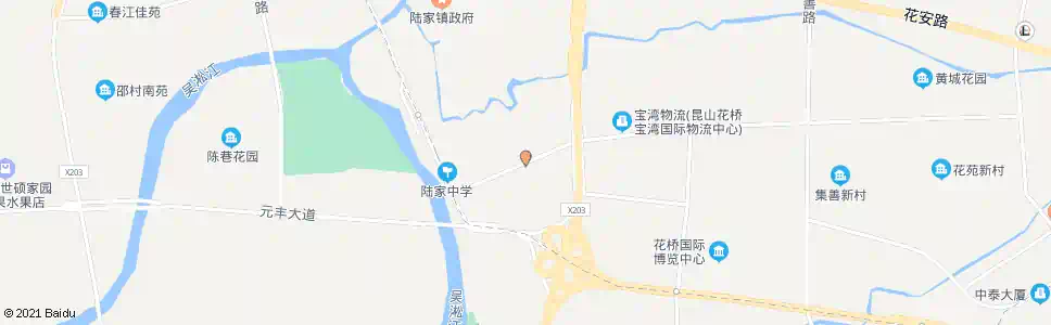 苏州木瓜小区_公交站地图_苏州公交_妙搜公交查询2025