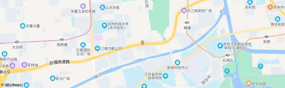 苏州晋源路火炬路_公交站地图_苏州公交_妙搜公交查询2025