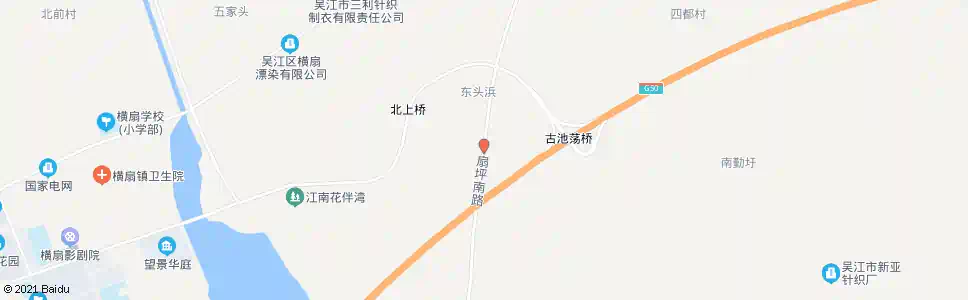 苏州古池荡桥南_公交站地图_苏州公交_妙搜公交查询2025