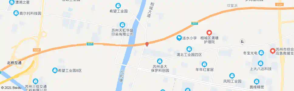 苏州湘渭路西_公交站地图_苏州公交_妙搜公交查询2025