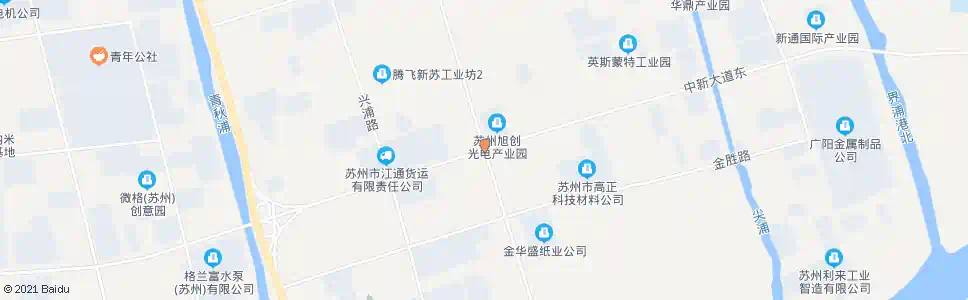 苏州胜浦路中新大道东_公交站地图_苏州公交_妙搜公交查询2025
