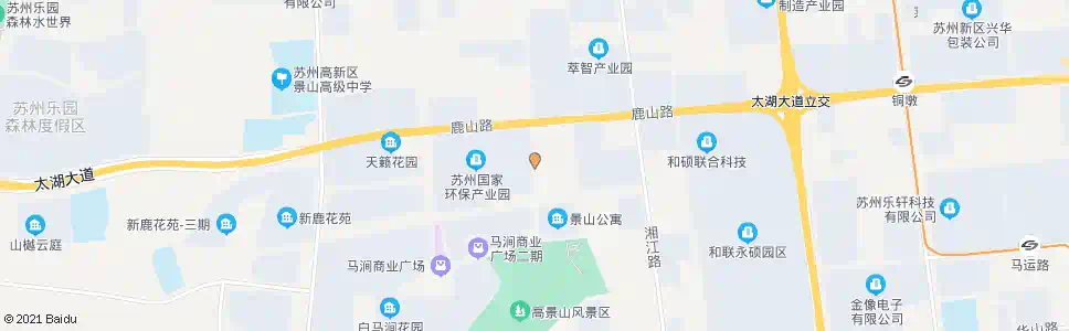 苏州联港路鹿山路南_公交站地图_苏州公交_妙搜公交查询2025