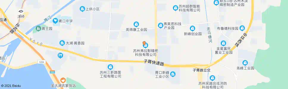 苏州蒋家村南_公交站地图_苏州公交_妙搜公交查询2025