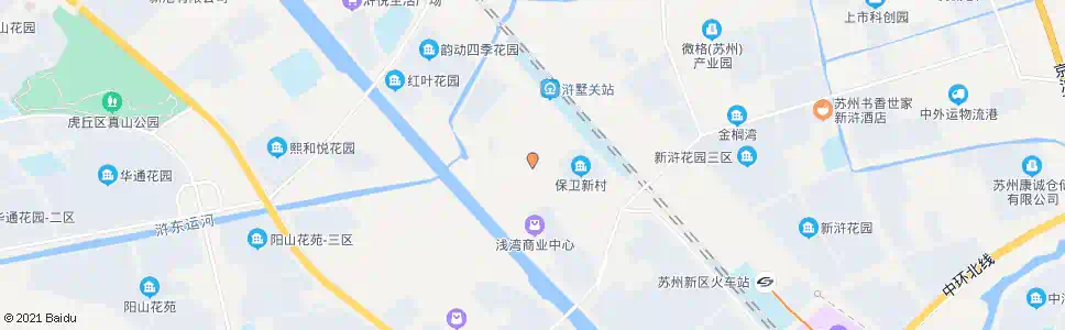 苏州下山村_公交站地图_苏州公交_妙搜公交查询2025