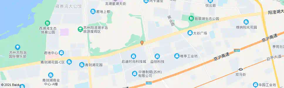 苏州启迪时尚科技城东_公交站地图_苏州公交_妙搜公交查询2025