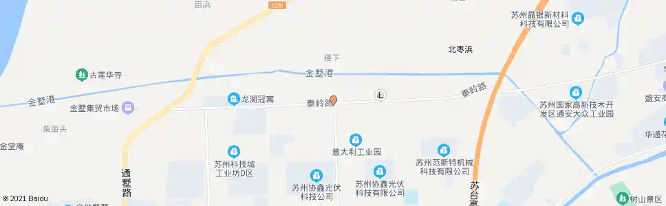 苏州殷家浜_公交站地图_苏州公交_妙搜公交查询2025