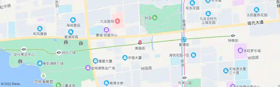 苏州南大街_公交站地图_苏州公交_妙搜公交查询2025