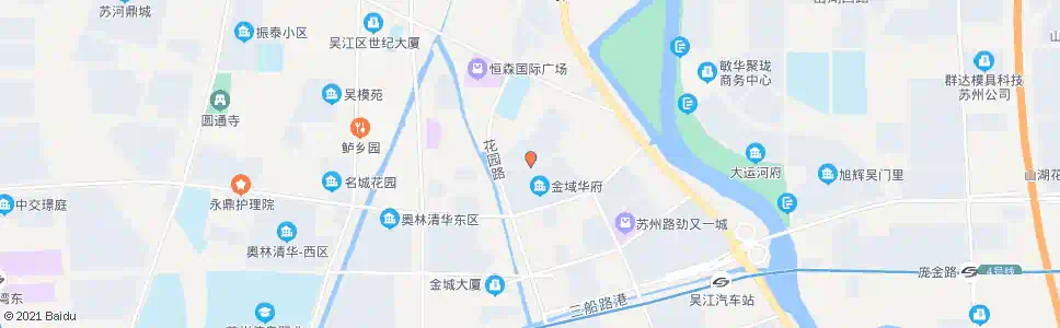 苏州高新花园_公交站地图_苏州公交_妙搜公交查询2025