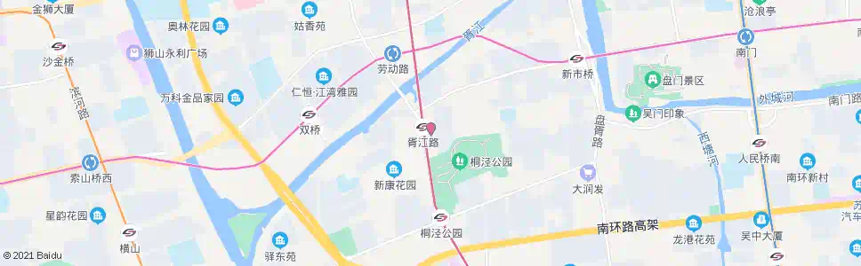 苏州交通大厦_公交站地图_苏州公交_妙搜公交查询2025