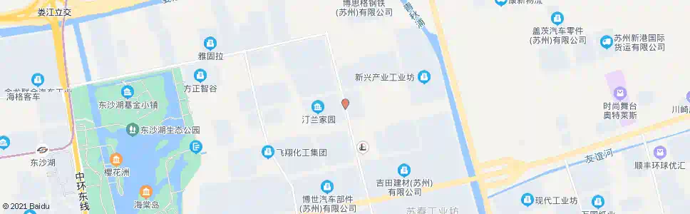 苏州汀兰巷_公交站地图_苏州公交_妙搜公交查询2025