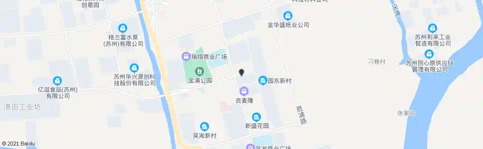 苏州胜浦邻居中心(西行)_公交站地图_苏州公交_妙搜公交查询2025