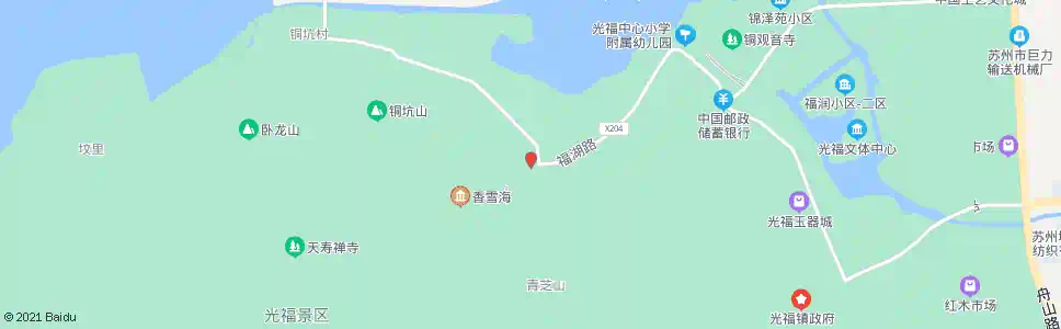 苏州香雪村_公交站地图_苏州公交_妙搜公交查询2025