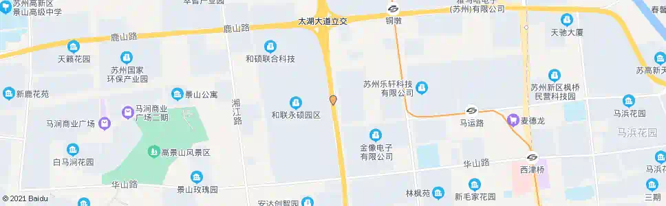 苏州名硕_公交站地图_苏州公交_妙搜公交查询2025