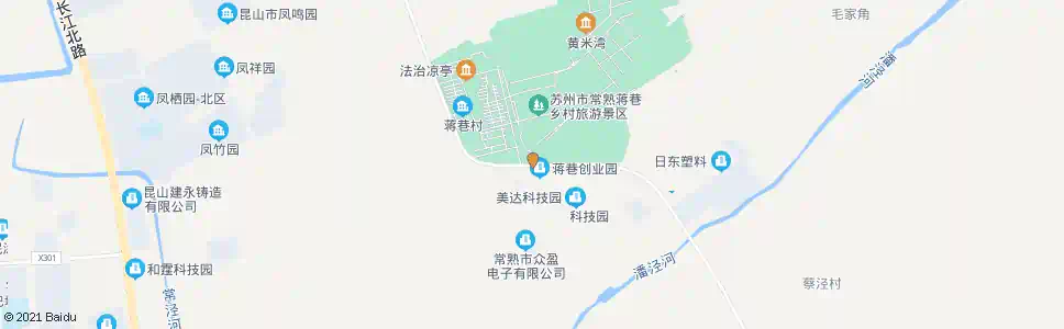 苏州蒋巷村生态园_公交站地图_苏州公交_妙搜公交查询2025