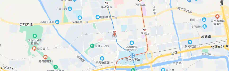 苏州工商银行_公交站地图_苏州公交_妙搜公交查询2025