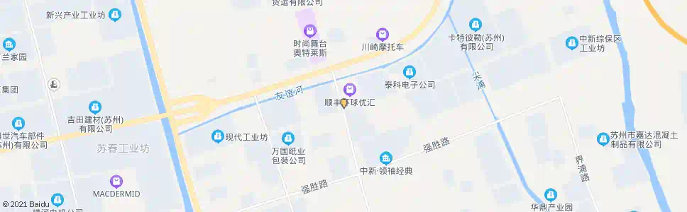 苏州园区综合保税区东区_公交站地图_苏州公交_妙搜公交查询2025